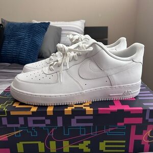 Nike Men’s Air Force 1 White Size 16 Brand New